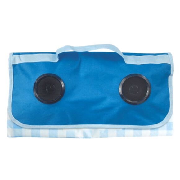 CYLO 2-in-1 Picnic Blanket Portable Bluetooth Speaker w/ Handle - Picture 1 of 3